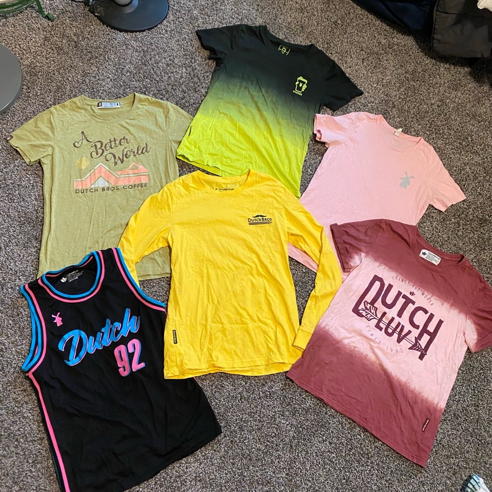Variety Dutch Bros Shirts